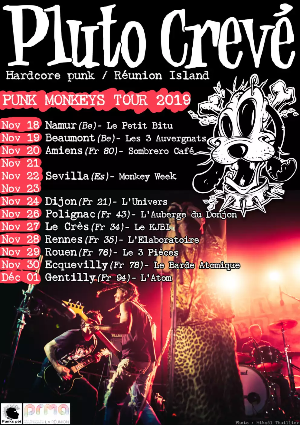Punk Monkeys tour